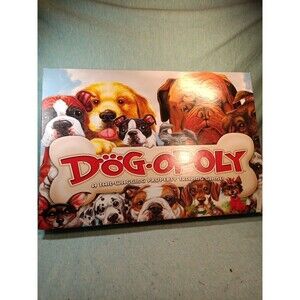Dog Opoly Fun Tabletop Game for 2 to 6 Players Ages 8 and Up Dog Lovers